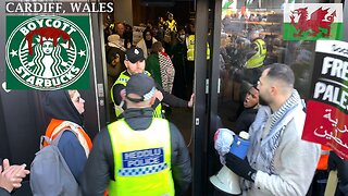 #boycottstarbucks The Queen Street Cardiff