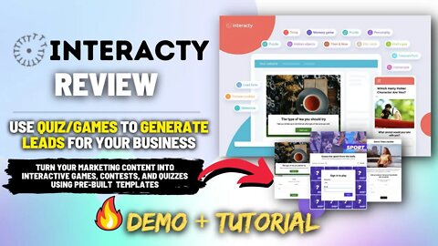 Interacty Review [Lifetime Deal] | Create Social Media Quiz/Contests, Games & more to Generate Leads