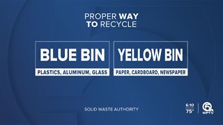 Recycling right vs. wish recycling