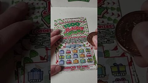 NEW $500 Holiday Frenzy Scratch Off Lottery Tickets!