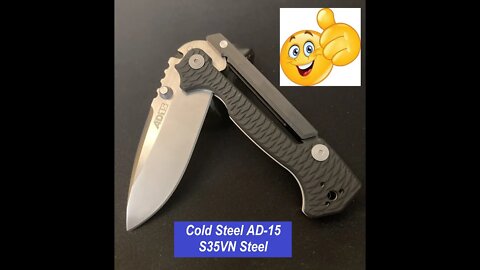 Cold Steel AD-15 S35VN