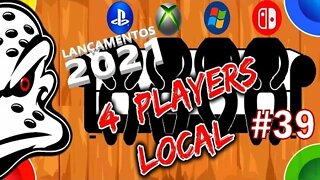 TOP 5 - JOGOS 4 PLAYERS LOCAL 2021/ MULTIJOGADOR - #39