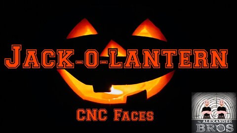 Jack-o-lantern Faces [ CNC ] #Shapeoko #halloween #woodworking