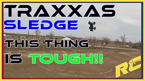 Traxxas Sledge: Big Bash Session. Prepping for 8s