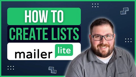 How To Create Lists in Mailerlite | Mailerlite Tutorial