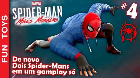 🕷 Marvel's Spider-Man: Miles Morales #4 - Novamente "DOIS" Homens-Aranhas em um gameplay só!