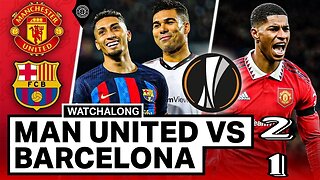 Manchester United 2-1 FC Barcelona Europa League -Goals extended Highlights resumen partido