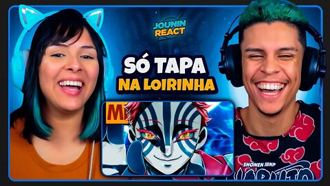 Tipo Akaza 😈 (Kimetsu no Yaiba) | Style Trap | MHRAP | [React em Casal] 🔥