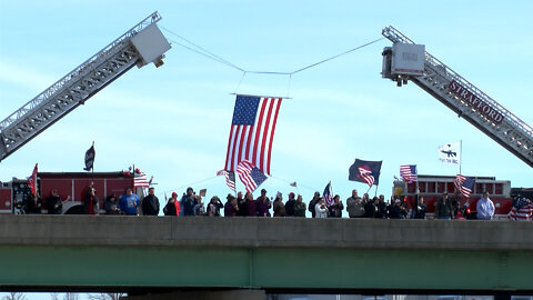 World's Largest American Flag! - The Peoples' Convoy Final Stop to D.C.