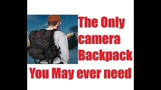 The perfect DSLR Backpack