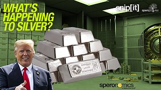 What's Going On With Silver? | SPERONOMICS w/ Dr. Kirk Elliot phd