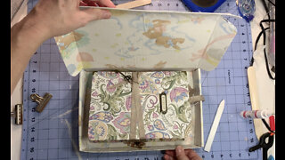 Episode 151 - Junk Journal with Daffodils Galleria - Baby Book Journal BOX! Part 11