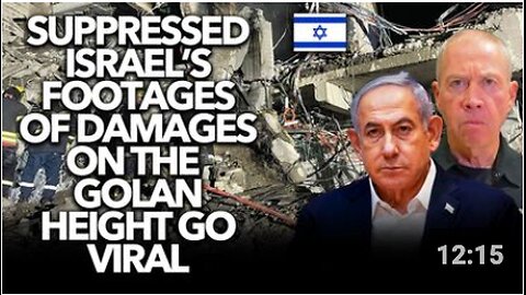 BREAKING! Israel Suppressed These Footages of Damage Caused by Iran's Strike on Golan Heights