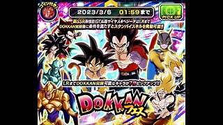 Dokkan battle year 8 summons lr goku and ssj4 vegeta!!