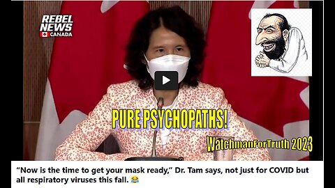 “Now is the time to get your mask ready,” Dr. Tam says 😂