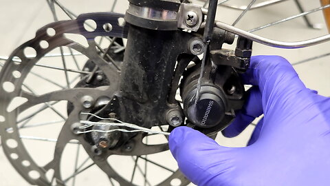 We change the brake cable of the bike if it bursts. Bike brake adjustment