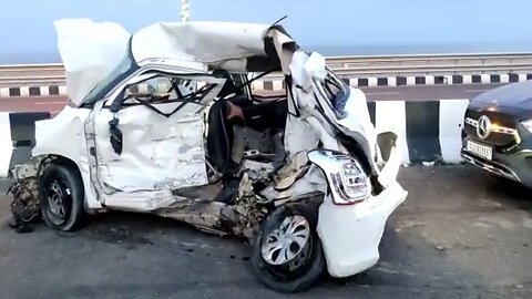 Viral car accident scene 😞😞