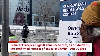 Quebec Now Has 3,430 COVID-19 Cases But Legault Said There's Some 'Good News' Too