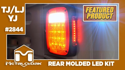 Featured Product: Rear Molded LED Kit for the Jeep Wrangler TJ, LJ & YJ