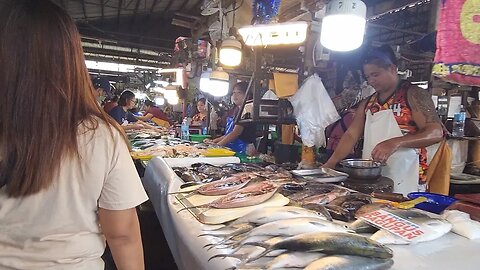 Imus city Cavite #philippines blackmarket #fish and #meat #walkingtour #travel #s22ultra #market