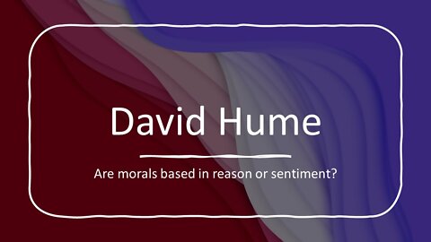 Hume on Morality