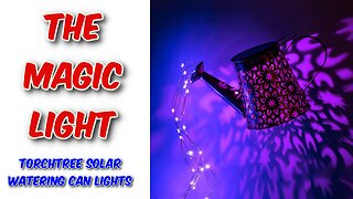 Torchtree Solar Watering Can Light Review