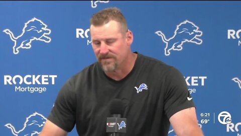 One game after 'rock bottom', Dan Campbell says Lions are 'climbing back out'