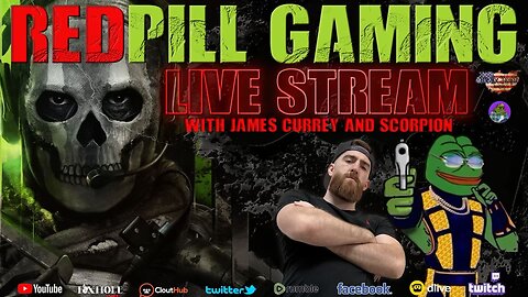 Red Pill Gaming w/ James From We The People Radio & Scorpion @Scorpion7.0 - It's Warzone Time