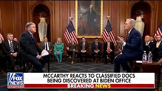 Kevin McCarthy Responds To Biden's Classified Documents Hypocrisy