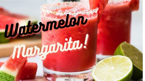 The COOLEST Way to Make The BEST Watermelon Margarita | Cocktail Recipes