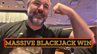 Live: Hitting The BLACKJACK Table Hard Today!! MASSIVE STRAIGHT WIN