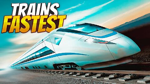 Fastest trains in the world: You won't believe your eyes!