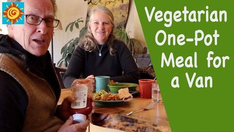 A One Pot Meal for a Van//EP 3 Winter Living in a Passive Solar Off-Grid Home and off-Grid Van