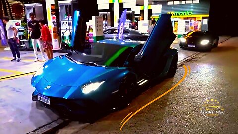 Amazing Lamborghini!! Best Drift Cars on the Road Compilation - Part 16