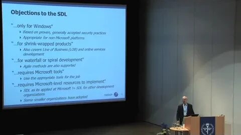 Keynote The Security Development Lifecycle 3 4