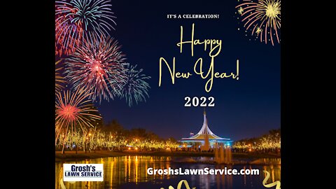 Lawn Mowing Service Hagerstown MD Happy New Year 2022