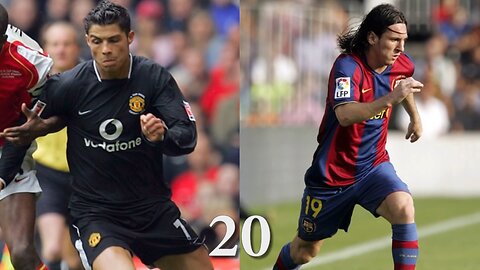 Cristiano Ronaldo vs Lionel Messi Transformation