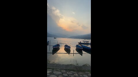 Beautiful Pokhara lakeside…