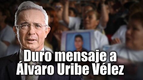 🛑🎥Duro mensaje de las madres de Soacha a expresidente Álvaro Uribe Vélez 👇👇