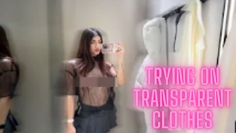 Transparent Haul Mi ropa transparente con JADELY