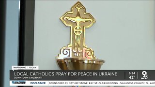 Local Catholics pray for peace in Ukraine