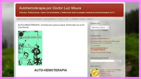 Autohemoterapia por Doctor Luiz Moura