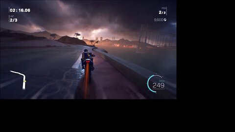 Moto Racer 4 - Frantz S Wilson Dam - Interstate Of Mind - 3 Laps - Let's Drive