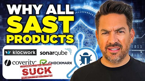 Why All SAST Products Suck! Find out before you compare SAST vendors (SAST vs DAST vs IAST vs SCA)
