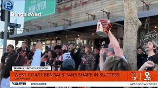 West Coast Bengals fans share in success