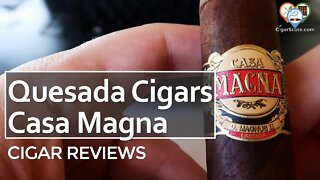 PEANUT BRITTLE? The Quesada Cigars CASA MAGNA Tiberius - CIGAR REVIEWS by CigarScore