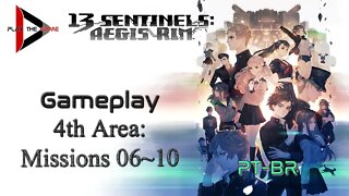 13 Sentinels: Aegis Rim - 4º Área Missões 06 até 10 [PT-BR] [Gameplay]