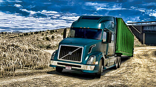 Hauling a frac tank, Rock Springs WY to Casper WY. A casual and careless ride with a cat story.