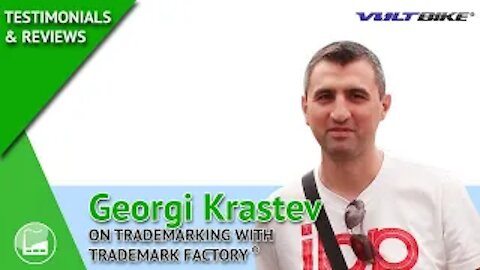Georgi Krastev of VOLTBIKE® on his experience with Trademark Factory®
