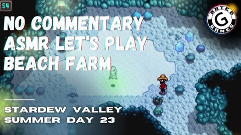 Stardew Valley No Commentary - Family Friendly Lets Play on Nintendo Switch - Summer Day 23